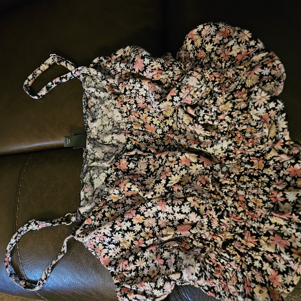 Floral Sleeveless Top